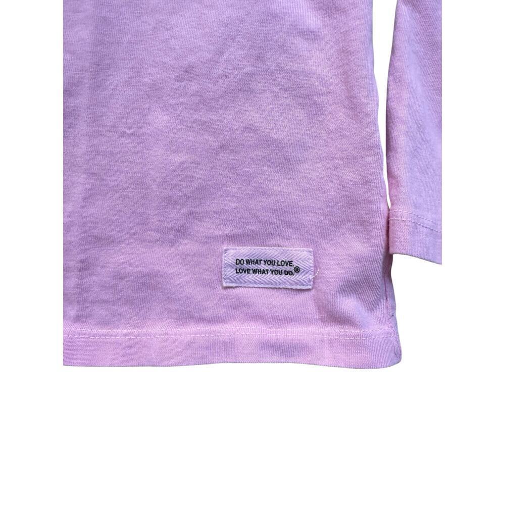Life Is Good Women's Scattered Hearts Long Sleeve Crusher Vee Tee Size Small - Picture 2 of 5